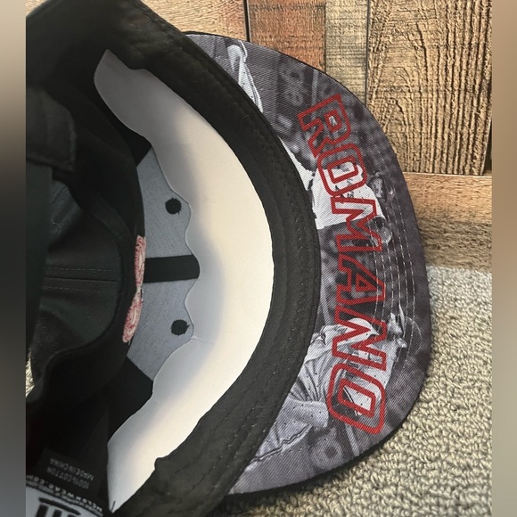 JORDAN ROMANO TORONTO BLUE JAYS BLACK /RED HAT CAP SGA JULY 22 ADJUSTABLE RARE! - Picture 9 of 9